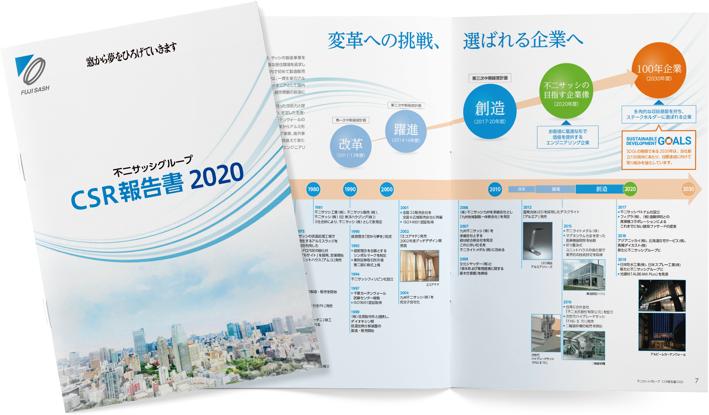 不二サッシ CSR報告書 2020