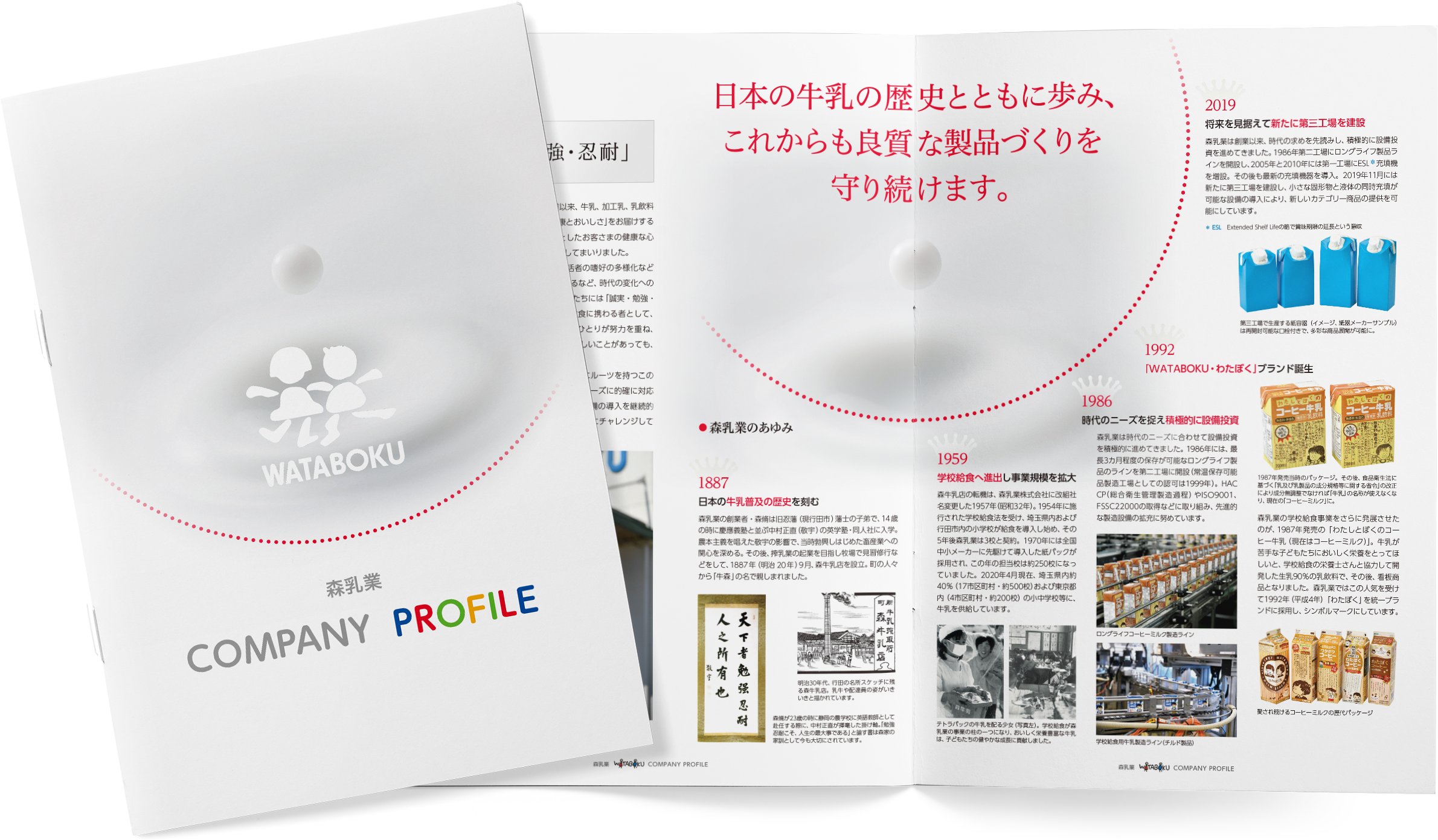 森乳業 会社案内